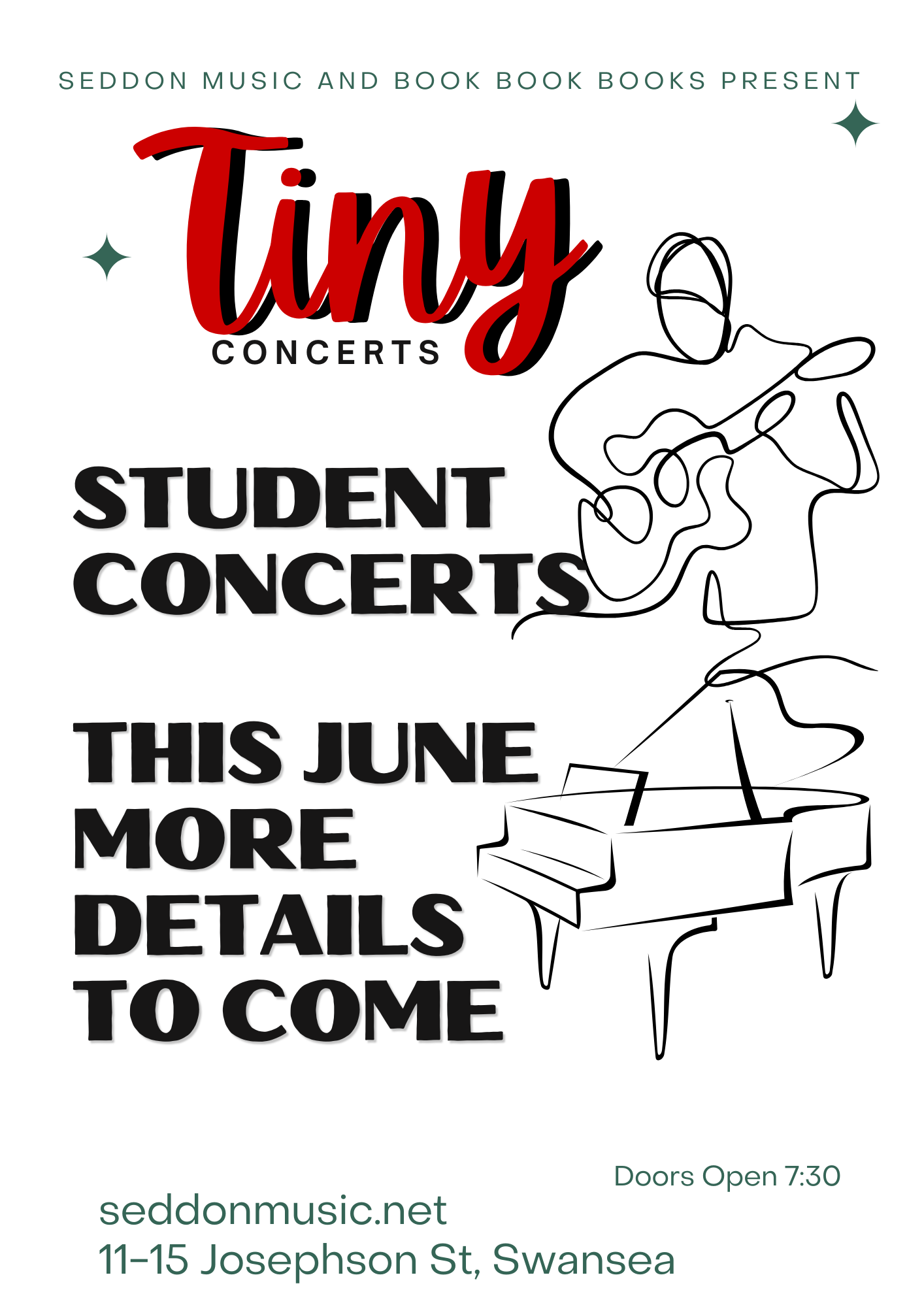 tiny concerts swnasea