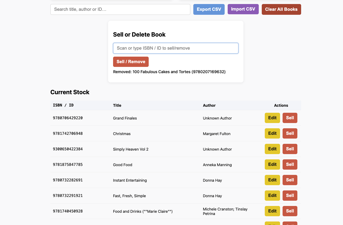 book pos example 2
