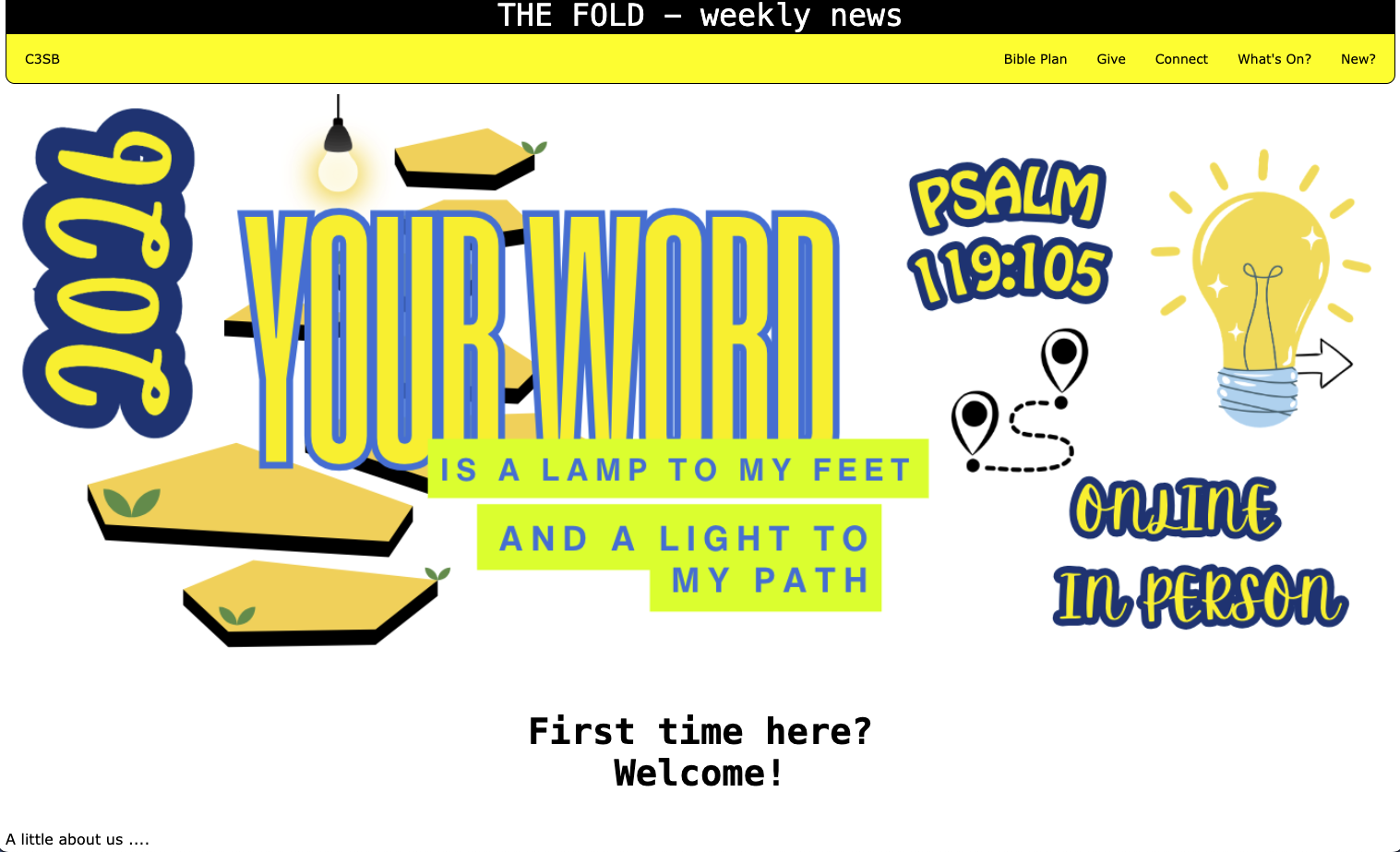 church website example