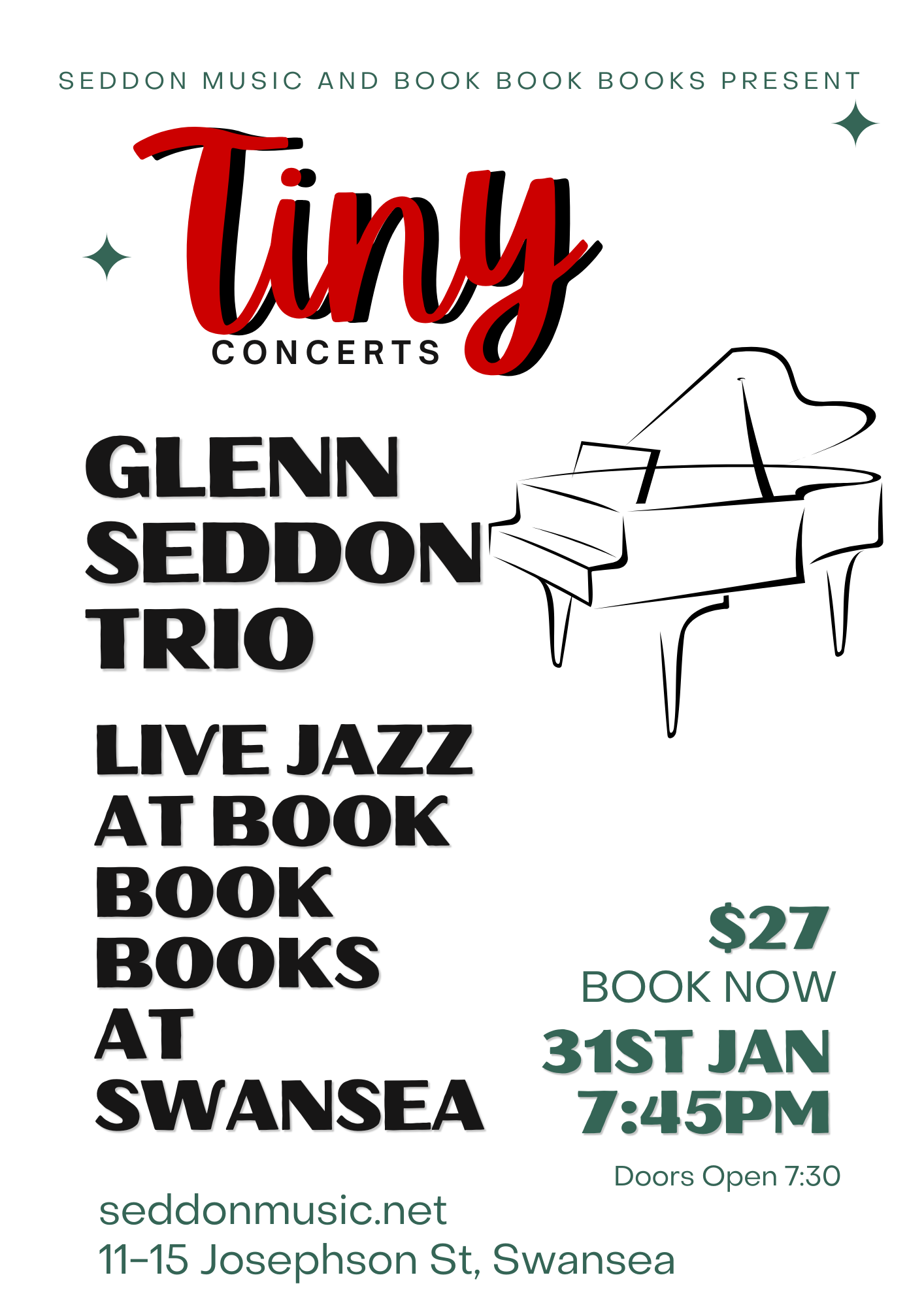tiny concerts swnasea