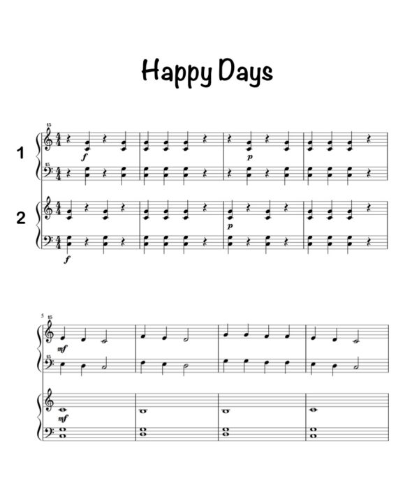 10 Super Easy Piano Duets - Image 2