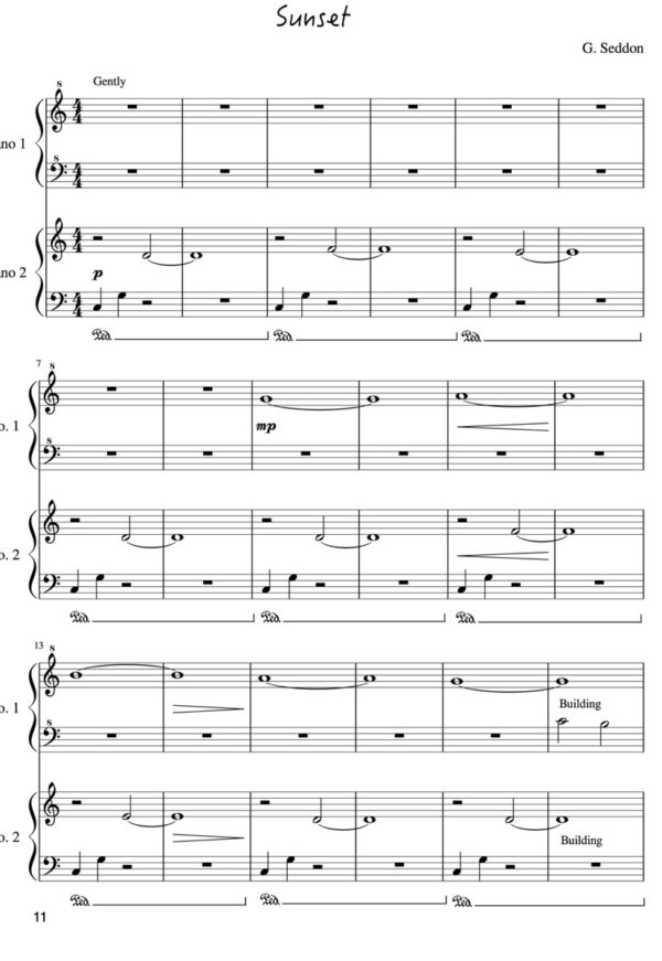 10 Super Easy Piano Duets (Instant Download) - Image 5
